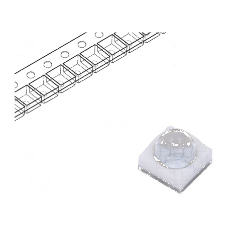 LED UV 385-390nm 5W 30° 700mA SMD 3535 | Electronic-mag.ro | Componente Electronice