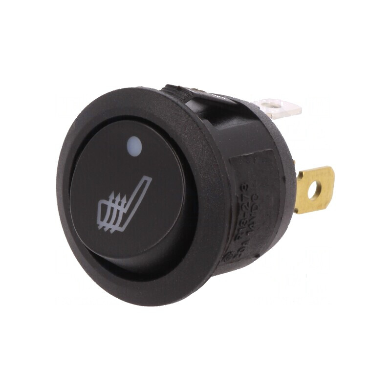 Rocker SPST 2 ON-OFF 20A/14VDC Negru cu LED 50mΩ | Electronic-mag.ro | Componente Electronice Rocker SPST 2 ON-OFF 20A/14VDC Negru cu LED 50mΩ | Electronic-mag.ro | Componente Electronice