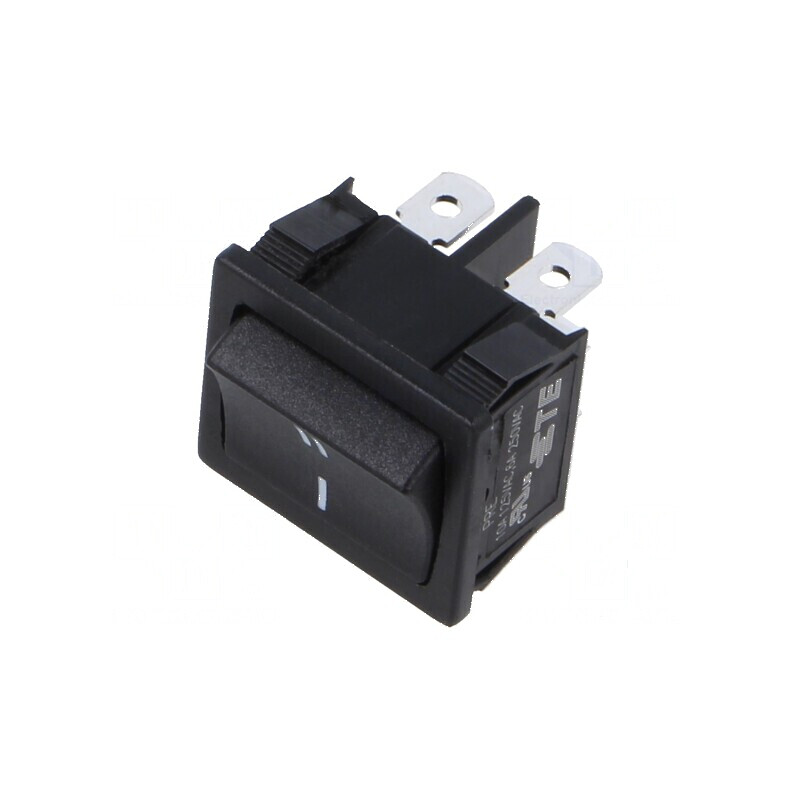 Rocker SPDT 2 ON-ON 6A/250VAC Negru PR Corp | Electronic-mag.ro | Componente Electronice Rocker SPDT 2 ON-ON 6A/250VAC Negru PR Corp | Electronic-mag.ro | Componente Electronice