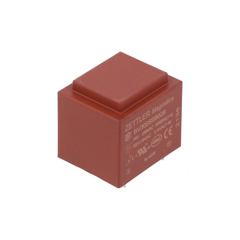 Transformator încapsulat 2,8VA 230VAC 9V pentru PCB | Electronic-mag.ro | Componente Electronice Transformator încapsulat 2,8VA 230VAC 9V pentru PCB | Electronic-mag.ro | Componente Electronice