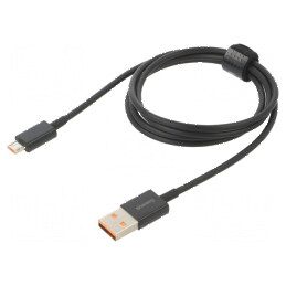 Cablu USB 2.0 High Speed 1m A la micro B 2A | Electronic-mag.ro | Componente Electronice