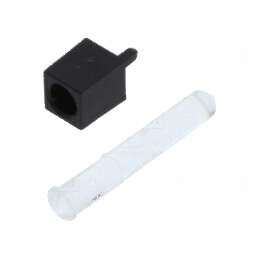 Tub LED rotund Ø3,6mm convex IP67 | Electronic-mag.ro | Componente Electronice