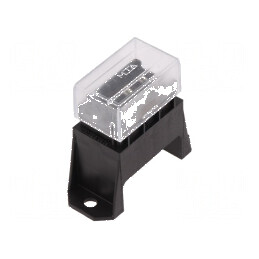 Cutii de siguranţe 19mm 80A cu împingere, 4 piste, înşurubare | Electronic-mag.ro | Componente Electronice