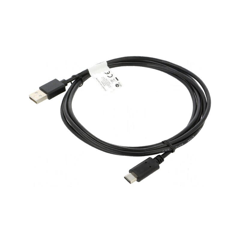 Cablu USB 2.0 A la C, 1,8m, negru, aurit | Electronic-mag.ro | Componente Electronice Cablu USB 2.0 A la C, 1,8m, negru, aurit | Electronic-mag.ro | Componente Electronice