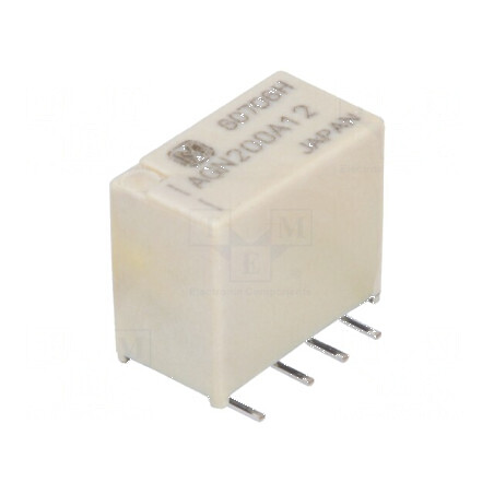 Releu electromagnetic DPDT 12VDC 1A | Electronic-mag.ro | Componente Electronice