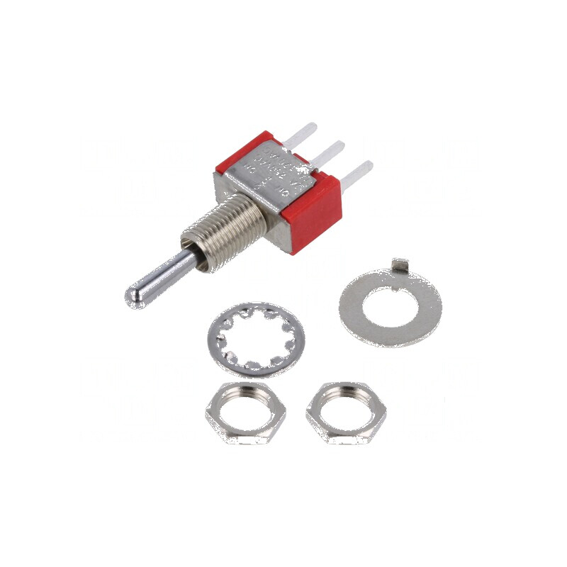 Comutator basculant Poz 3 SP3T ON-OFF-ON 2A/250VAC 5A/28VDC | Electronic-mag.ro | Componente Electronice Comutator basculant Poz 3 SP3T ON-OFF-ON 2A/250VAC 5A/28VDC | Electronic-mag.ro | Componente Electronice