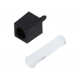 Tub LED rotund Ø3,6mm convex IP67 | Electronic-mag.ro | Componente Electronice