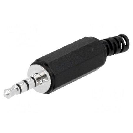 Conector Jack 3,5mm mufă tată stereo cu manşon drept | Electronic-mag.ro | Componente Electronice