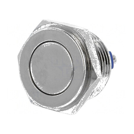Comutator anti-vandalism SPST-NO 2A/36VDC IP65 Ø16mm | Electronic-mag.ro | Componente Electronice