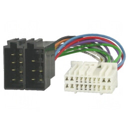 Conector radio ISO pentru Acura, Fiat, Honda, Opel, Suzuki - PIN 20 | Electronic-mag.ro | Componente Electronice