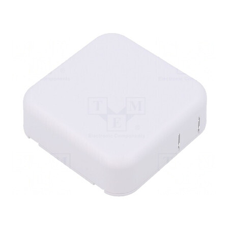 Carcasă universală ABS albă 60mm x 60mm x 20mm 1551SNAP | Electronic-mag.ro | Componente Electronice