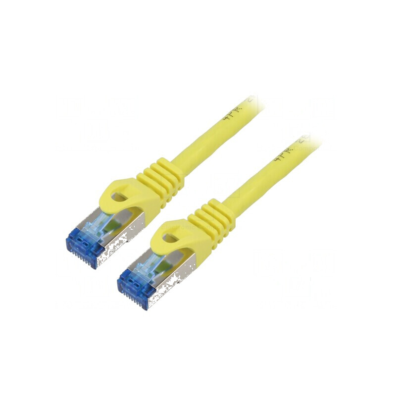 Cablul Patch S/FTP 6a CCA LSZH galben 5m 26AWG | Electronic-mag.ro | Componente Electronice Cablul Patch S/FTP 6a CCA LSZH galben 5m 26AWG | Electronic-mag.ro | Componente Electronice
