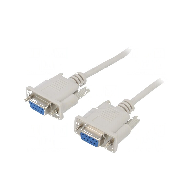 Cablu D-Sub 9pin 2m alb 1:1 | Electronic-mag.ro | Componente Electronice Cablu D-Sub 9pin 2m alb 1:1 | Electronic-mag.ro | Componente Electronice