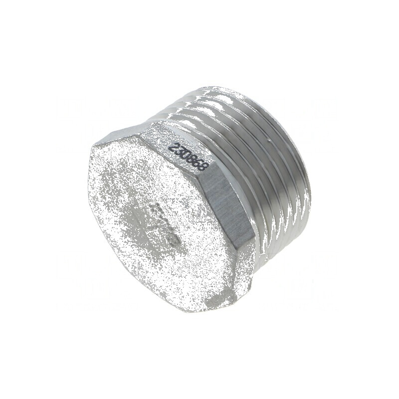 Dop filetat Oţel AISI 316 24mm 10bar rezistent la acizi | Electronic-mag.ro | Componente Electronice