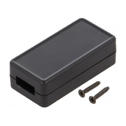 Carcasă USB 25mm x 50mm x 15,5mm ABS neagră | Electronic-mag.ro | Componente Electronice