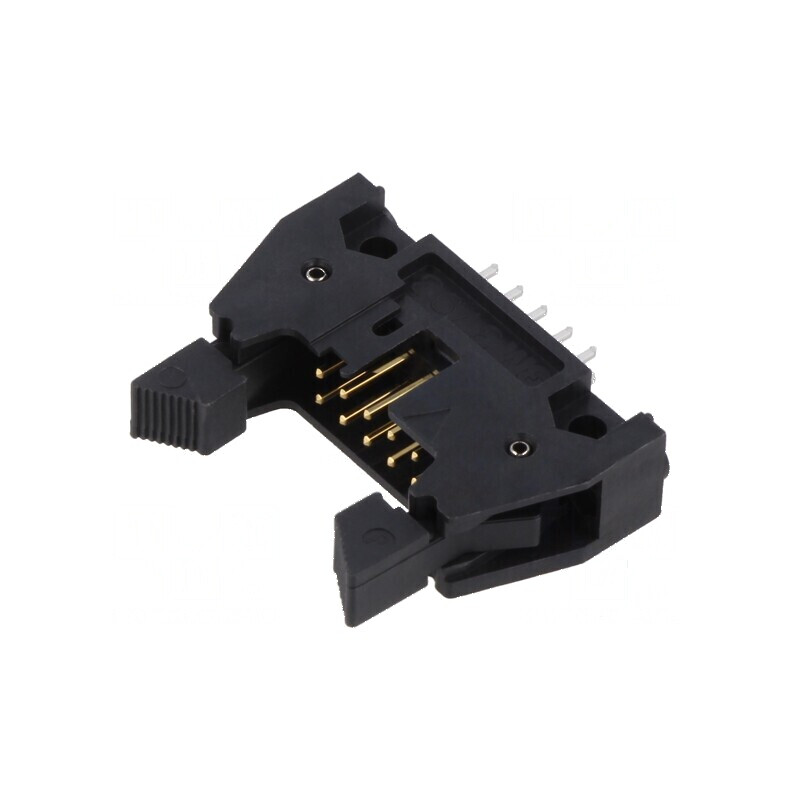 Conector IDC soclu tată 10 PIN drept cu ejector scurt THT | Electronic-mag.ro | Componente Electronice Conector IDC soclu tată 10 PIN drept cu ejector scurt THT | Electronic-mag.ro | Componente Electronice