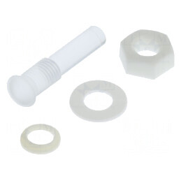 Tub LED rotund Ø5mm convex IP67 | Electronic-mag.ro | Componente Electronice