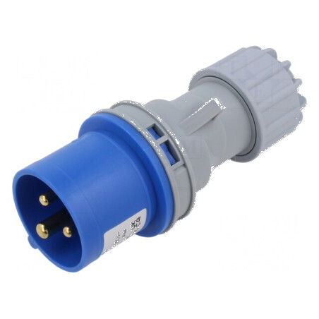 Conector alimentare AC 16A IEC 60309 IP44 mufă tată 3 pini | Electronic-mag.ro | Componente Electronice