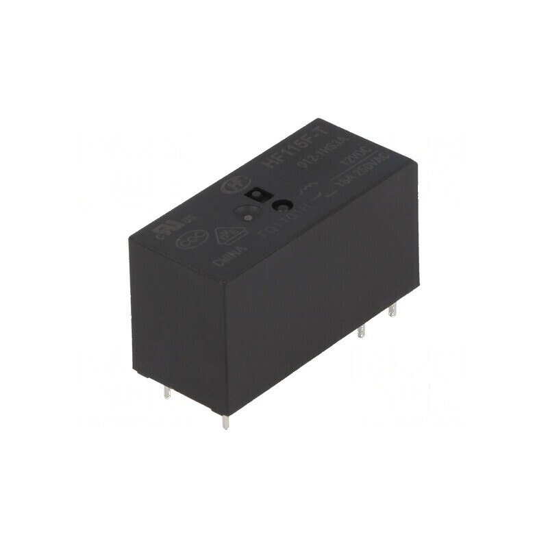 Releu electromagnetic SPST-NO 12VDC 16A 250VAC | Electronic-mag.ro | Componente Electronice