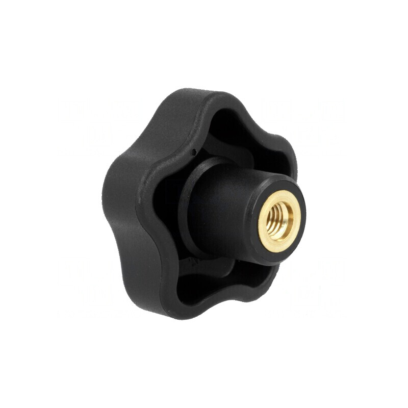 Buton de reglare Ø 50mm M8 20mm H 32mm Capac negru | Electronic-mag.ro | Componente Electronice Buton de reglare Ø 50mm M8 20mm H 32mm Capac negru | Electronic-mag.ro | Componente Electronice