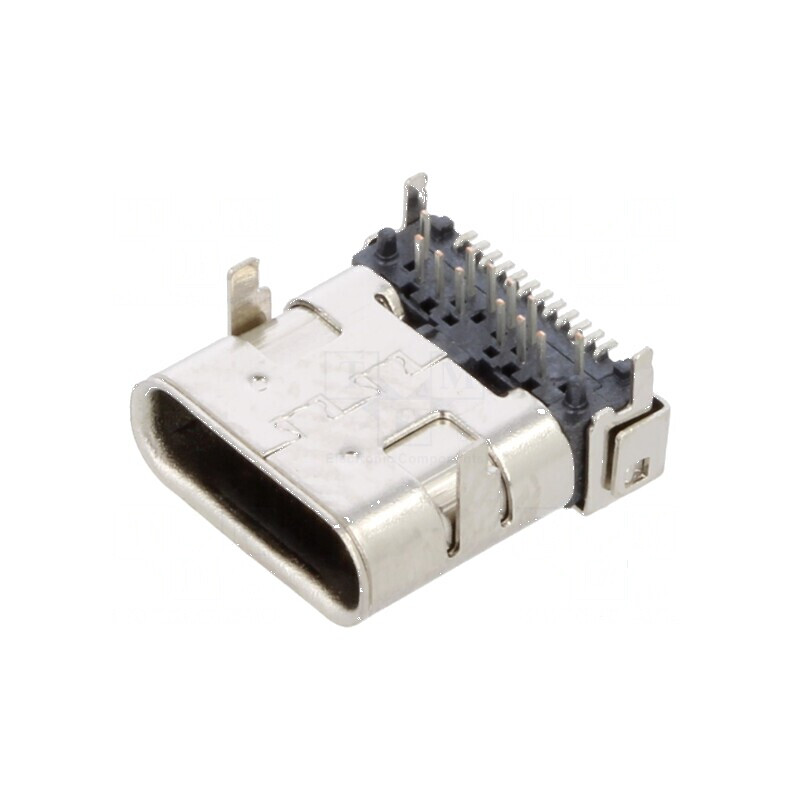 Conector USB C soclu hybrid SMT/THT 24 pini orizontali 5A | Electronic-mag.ro | Componente Electronice Conector USB C soclu hybrid SMT/THT 24 pini orizontali 5A | Electronic-mag.ro | Componente Electronice