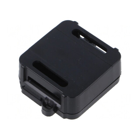 Carcasă cutie de conexiuni neagră 44,4mm x 57,2mm x 19mm | Electronic-mag.ro | Componente Electronice