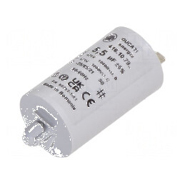 Condensator cu polipropilenă pentru motoare de funcționare | Electronic-mag.ro | Componente Electronice