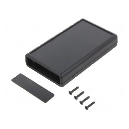 Carcasă cu panou pentru baterie 66,5mm x 21mm | Electronic-mag.ro | Componente Electronice