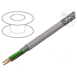 Cablu UNITRONIC® LiHCH 3x1mm2 PO gri-bej 250V fără halogen | Electronic-mag.ro | Componente Electronice