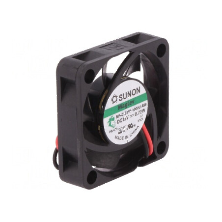Ventilator DC axial 12V 40x40x10mm 13,52m3/h 27,3dBA Vapo | Electronic-mag.ro | Componente Electronice