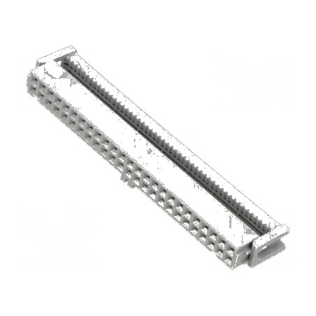 Conector IDC mufă mamă 50 PIN 1,27mm pentru cablu-bandă 2,5A | Electronic-mag.ro | Componente Electronice