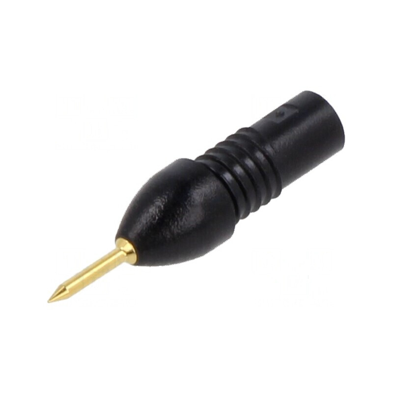 Terminal de măsurare neagră pentru sonde osciloscopice 1A | Electronic-mag.ro | Componente Electronice Terminal de măsurare neagră pentru sonde osciloscopice 1A | Electronic-mag.ro | Componente Electronice