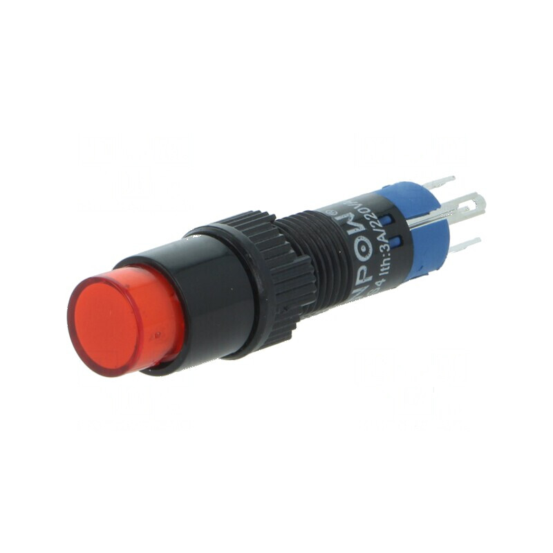 Comutator acţionat prin apăsare Poz 2 SPDT 0,5A 250VAC ON-ON | Electronic-mag.ro | Componente Electronice