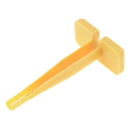Unealtă galbenă pentru demontare contacte 12AWG | Electronic-mag.ro | Componente Electronice