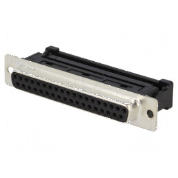 Mufă mamă D-Sub 37 PIN pentru cablu-bandă IDC 1,27mm | Electronic-mag.ro | Componente Electronice