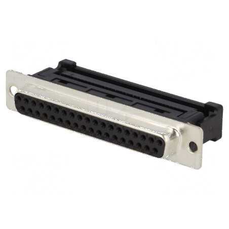 Mufă mamă D-Sub 37 PIN pentru cablu-bandă IDC 1,27mm | Electronic-mag.ro | Componente Electronice