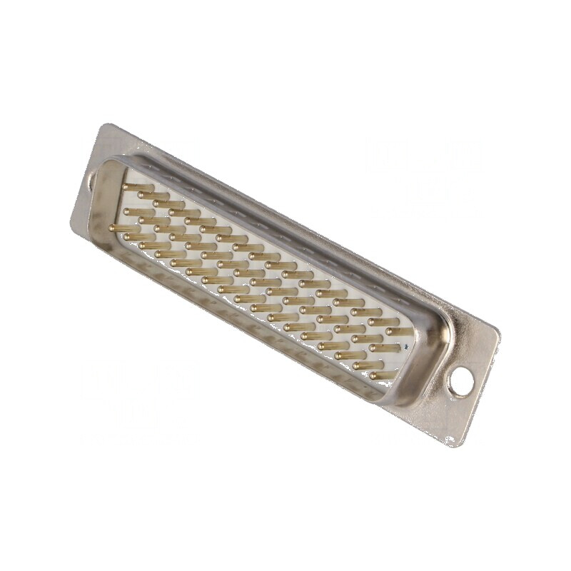 Conector D-Sub 50 PIN Soclu Tată Drept THT 5A 15mΩ Aurit | Electronic-mag.ro | Componente Electronice