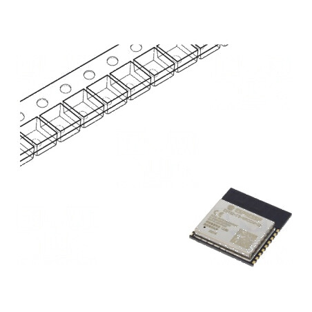 Modul IoT WiFi SMD 18x20x3,2mm 2,412-2,484GHz cu 1 nucleu | Electronic-mag.ro | Componente Electronice