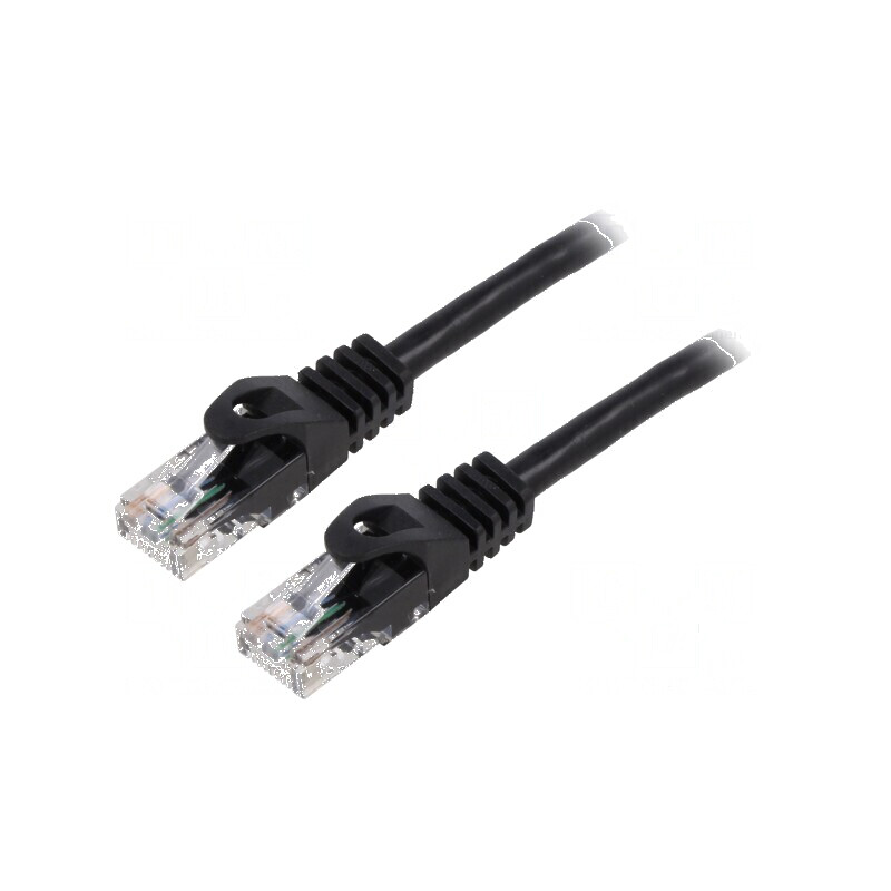 Cabluri Patch U/UTP 5e CCA PVC Negru 10m 26AWG | Electronic-mag.ro | Componente Electronice Cabluri Patch U/UTP 5e CCA PVC Negru 10m 26AWG | Electronic-mag.ro | Componente Electronice