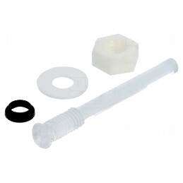 Tub LED rotund Ø3mm convex IP67 | Electronic-mag.ro | Componente Electronice