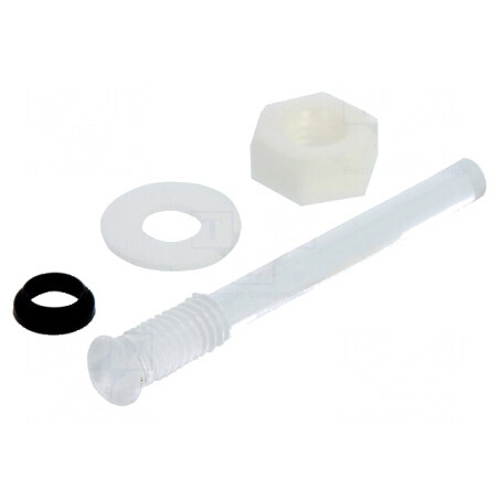 Tub LED rotund Ø3mm convex IP67 | Electronic-mag.ro | Componente Electronice