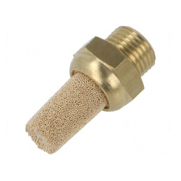 Amortizor de zgomot Filet G 1/8 bronz sinterizat 6mm | Electronic-mag.ro | Componente Electronice