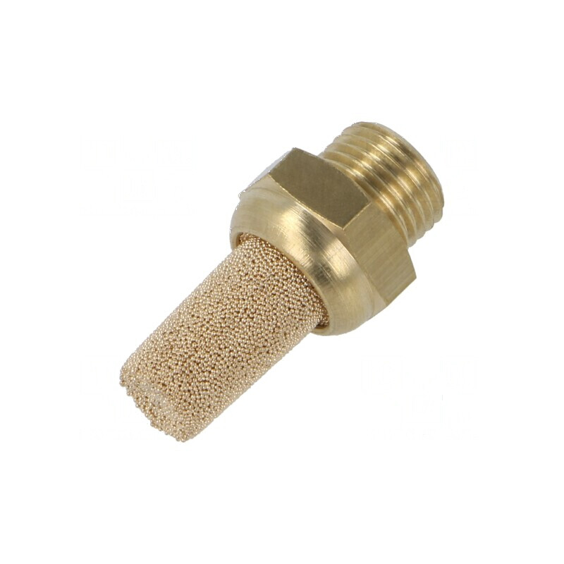 Amortizor de zgomot Filet G 1/8 bronz sinterizat 6mm | Electronic-mag.ro | Componente Electronice