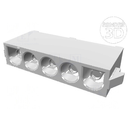Conector cablu-placă soclu mamă Universal MATE-N-LOK 6,35mm | Electronic-mag.ro | Componente Electronice