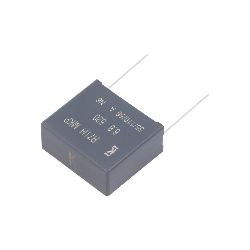 Condensator polipropilenă R71 6,8uF 32x28x14mm THT ±10% | Electronic-mag.ro | Componente Electronice