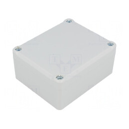 Carcasă universală IP65 polistiren gri 74mm x 89mm x 41mm | Electronic-mag.ro | Componente Electronice