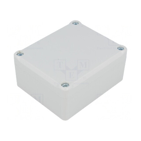 Carcasă universală IP65 polistiren gri 74mm x 89mm x 41mm | Electronic-mag.ro | Componente Electronice