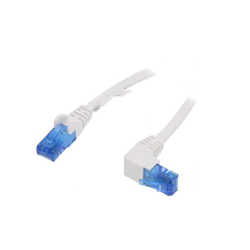 Cablaj patch U/UTP 6A CCA PVC alb 3m 24AWG | Electronic-mag.ro | Componente Electronice Cablaj patch U/UTP 6A CCA PVC alb 3m 24AWG | Electronic-mag.ro | Componente Electronice