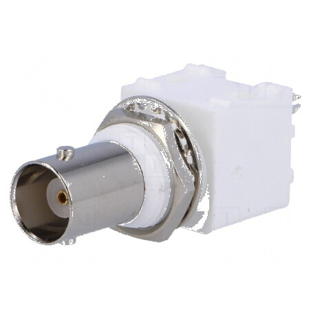 Conector BNC soclu mamă 50Ω THT pentru montare pe panou | Electronic-mag.ro | Componente Electronice