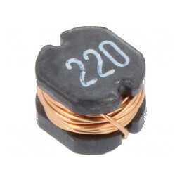 Inductor SMD 22uH 378mΩ 680mA -40÷125°C ±20% 4x4,5x3,2mm | Electronic-mag.ro | Componente Electronice